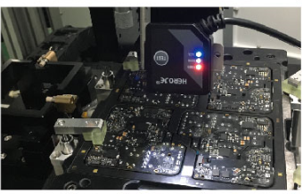 PCB上的镂空二维码读取